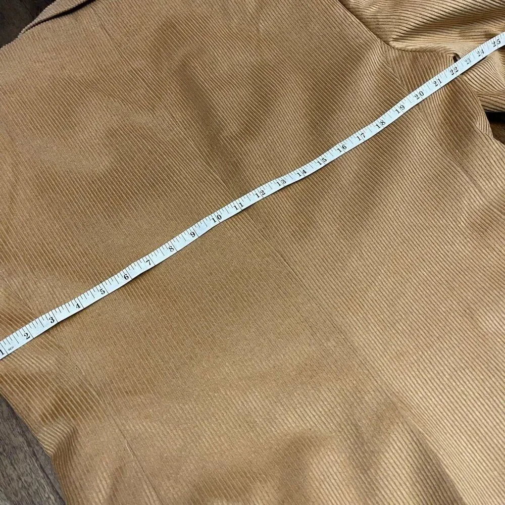Jos A Bank Corduroy Sports Coat L42 Wool & Silk